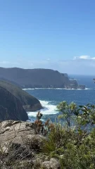 Beautiful views from Three Capes Track, Tasmania, Australia.