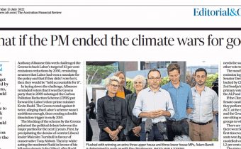 What if the PM ended the climate wars for good